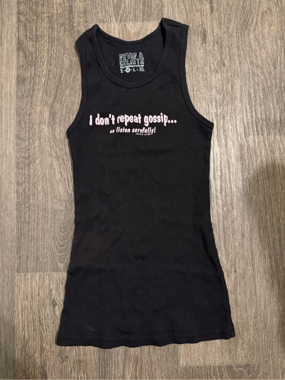 Y2K David & Goliath Tank